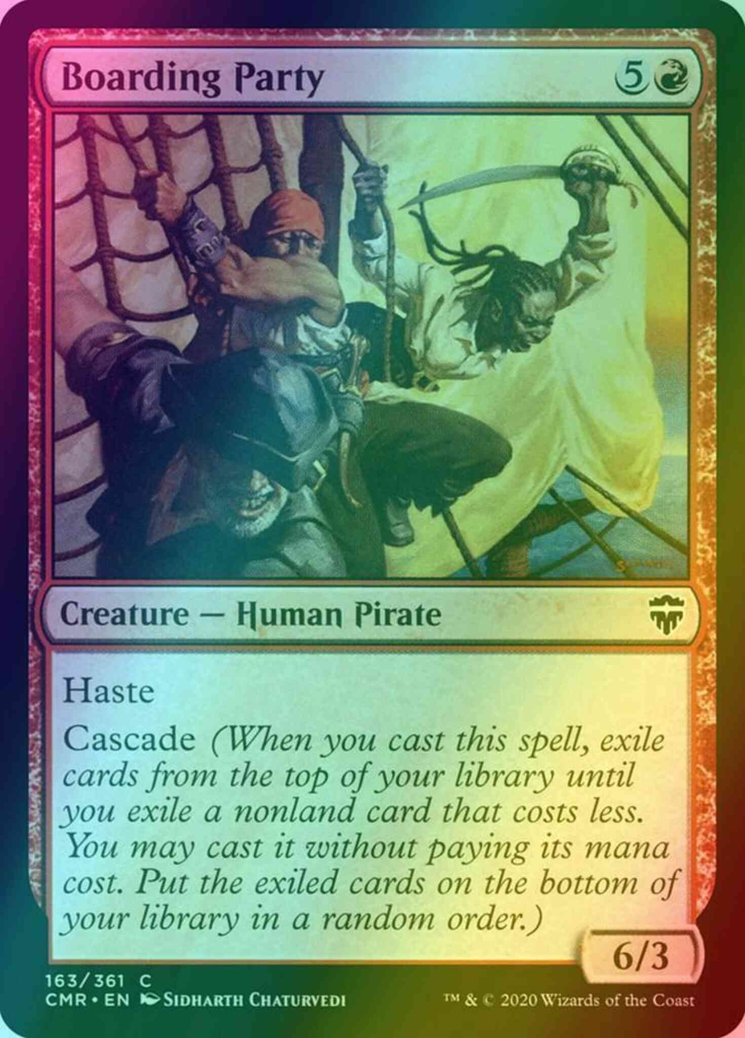 Boarding Party [163] [Commander Legends] [Foil] – Face to Face Games
