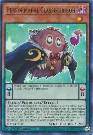Performapal Classikuriboh - BLMR-EN031 - Ultra Rare - 1st Edition