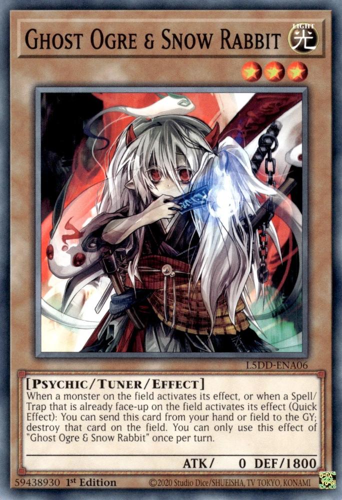 Ghost Ogre & Snow Rabbit - L5DD-ENA06 - Common - 1st Edition