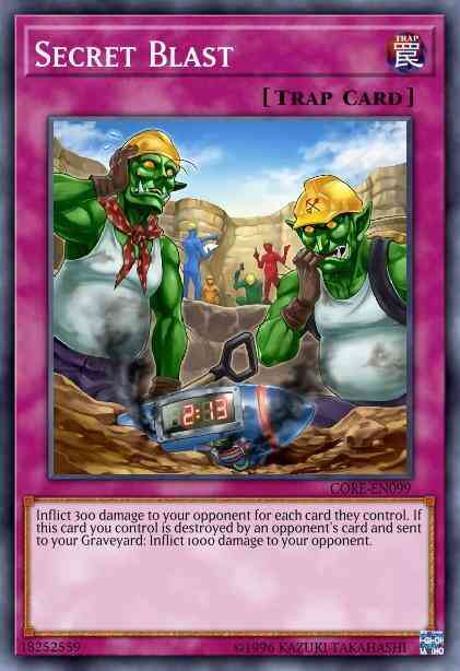 Secret Blast - SR04-EN038 - Common - 1st Edition