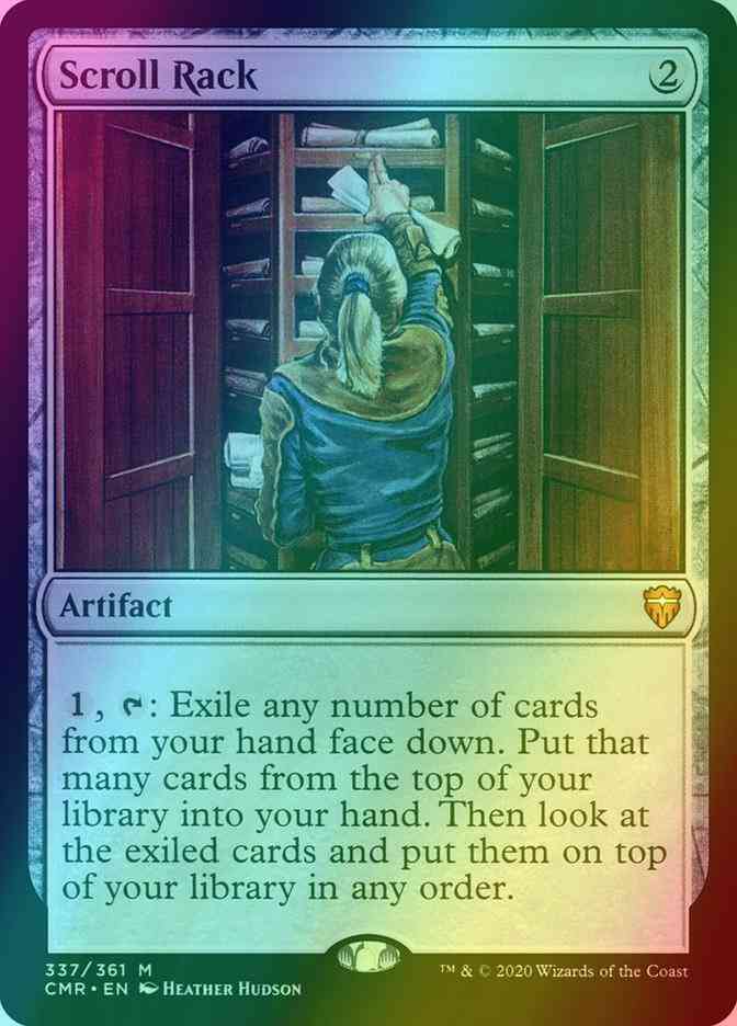 巻物棚/Scroll Rack MPS 英語foil 巻物棚/Scroll Rack MPS 英語foil