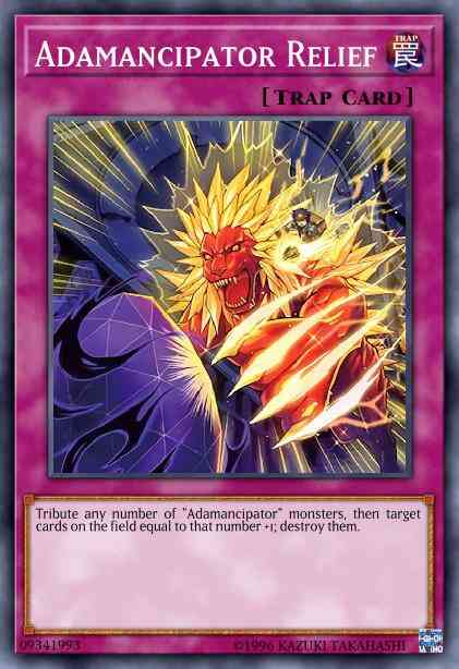Adamancipator Relief - SESL-EN012 - Secret Rare - 1st Edition