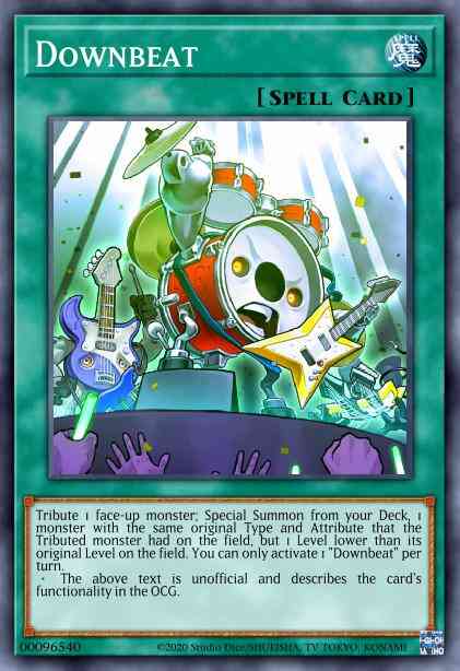 Downbeat - EXFO-EN063 - Super Rare - Unlimited