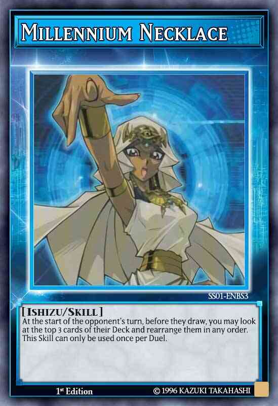 Millennium Necklace (Skill Card) - SS01-ENBS3 - Common - 1st Edition