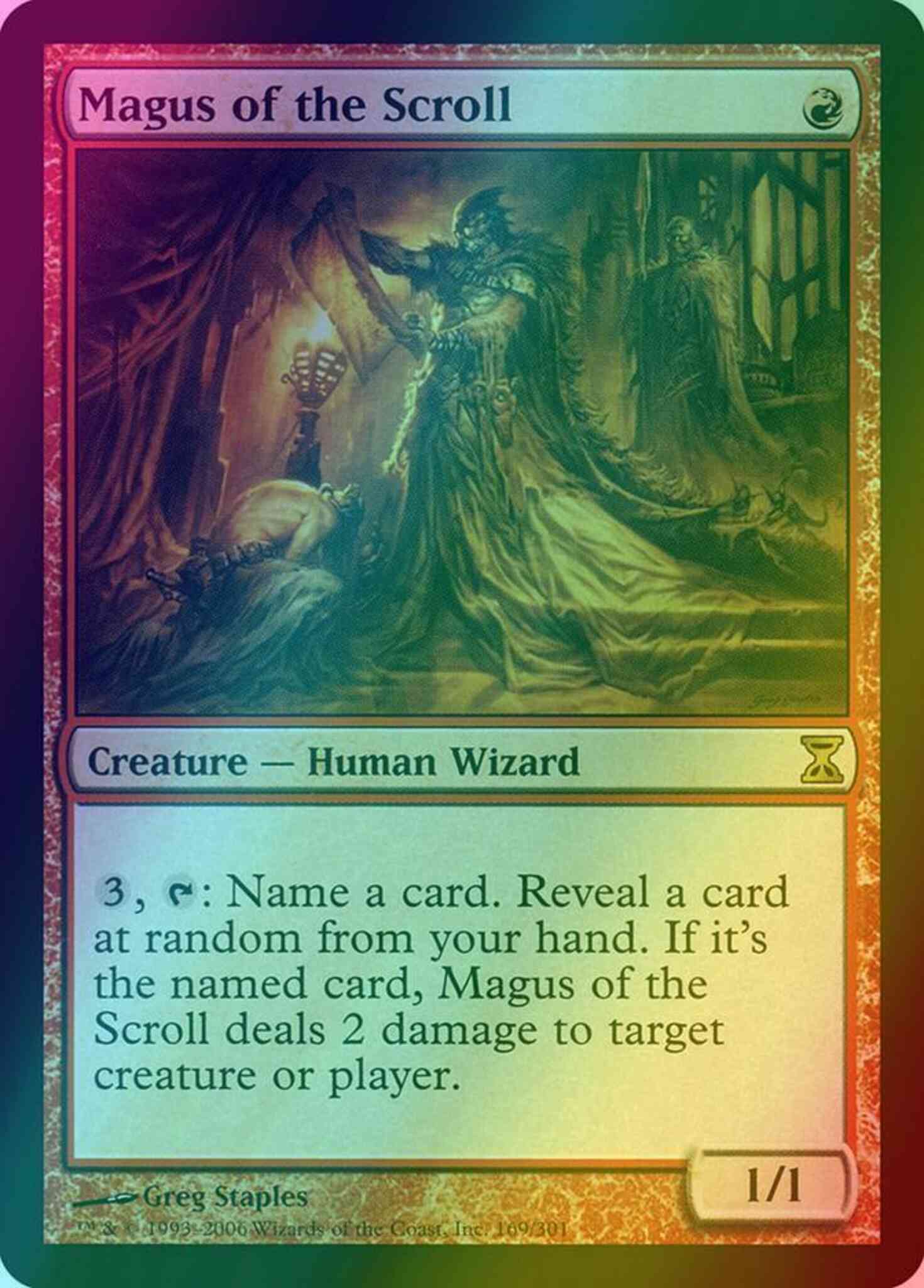 Magus of the Scroll [169] [Time Spiral] [Foil] – Face to Face Games