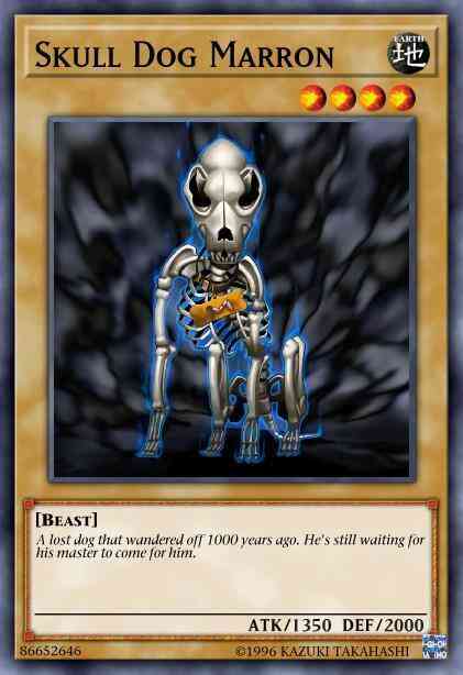 Skull Dog Marron - SOD-EN003 - Common - 1st Edition