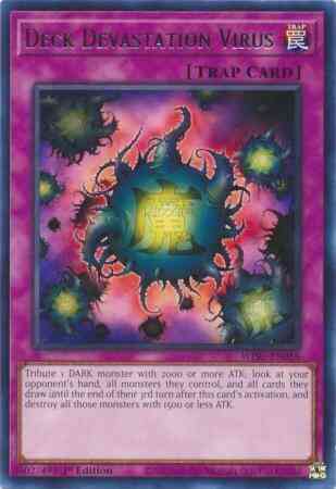 Deck Devastation Virus - WISU-EN058 - Rare - 1st Edition