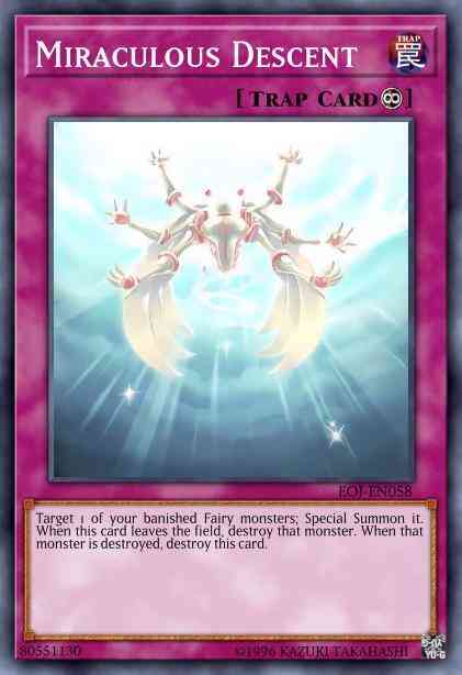 Miraculous Descent - EOJ-EN058 - Rare - Unlimited
