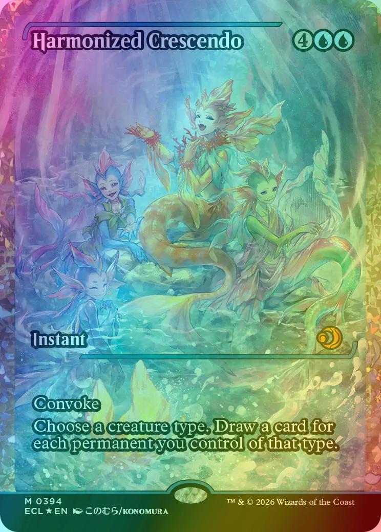 Harmonized Crescendo [394] [Japan Showcase] [Lorwyn Eclipsed