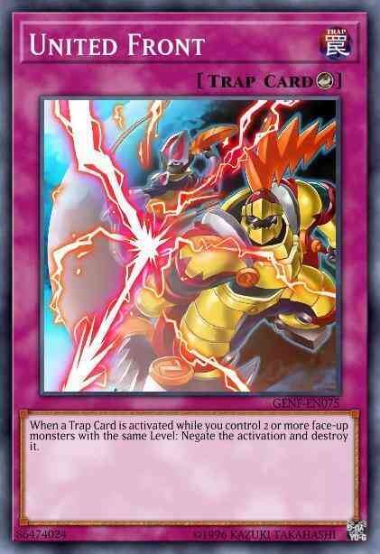 United Front - GENF-EN075 - Rare - Unlimited