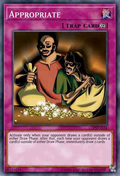Yu-Gi-Oh! Card - Appropriate (PSV-024) - Rare - Unlimited Edition From Pharaoh's Servant - View #10
