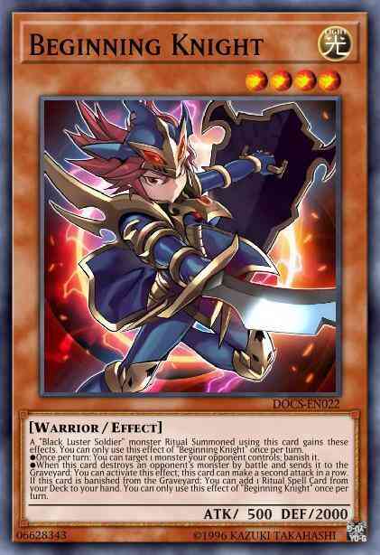 Beginning Knight - DOCS-EN022 - Super Rare - Unlimited