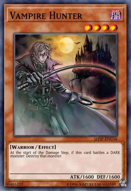 Vampire Hunter - MP14-EN155 - Super Rare - 1st Edition