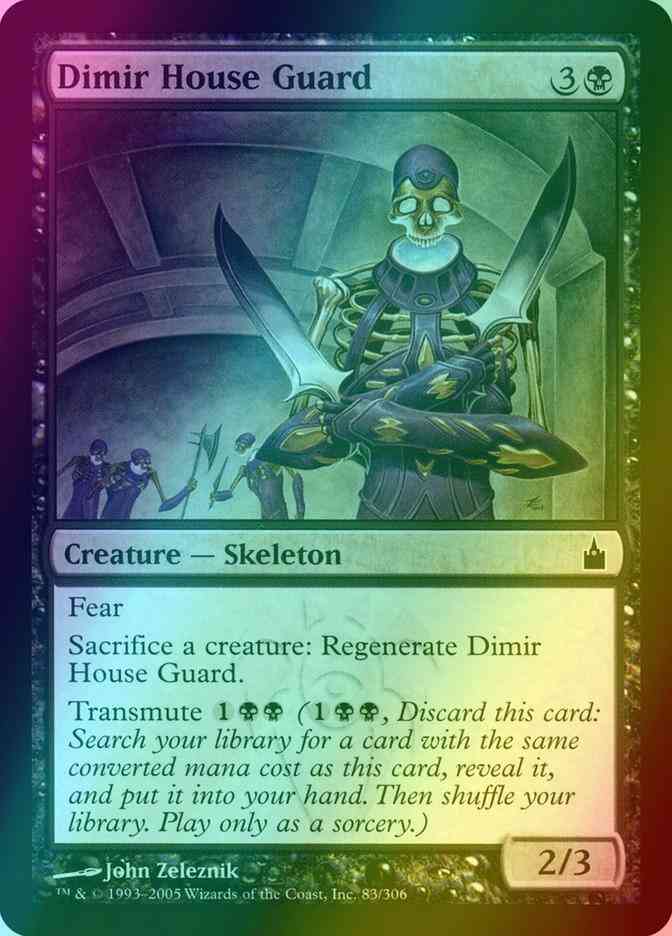 Dimir House Guard [83] [Ravnica City Of Guilds] [Foil] – Face to Face Games