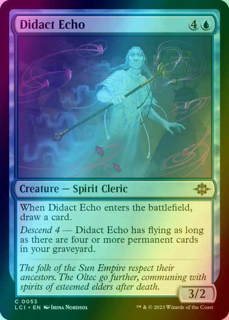 Didact Echo [53] [The Lost Caverns of Ixalan] [Foil] – Face to Face Games