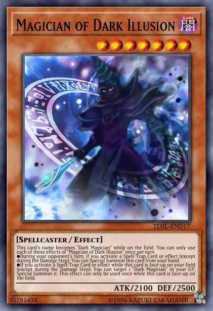 Magician of Dark Illusion - LED6-EN006 - Rare - 1st Edition