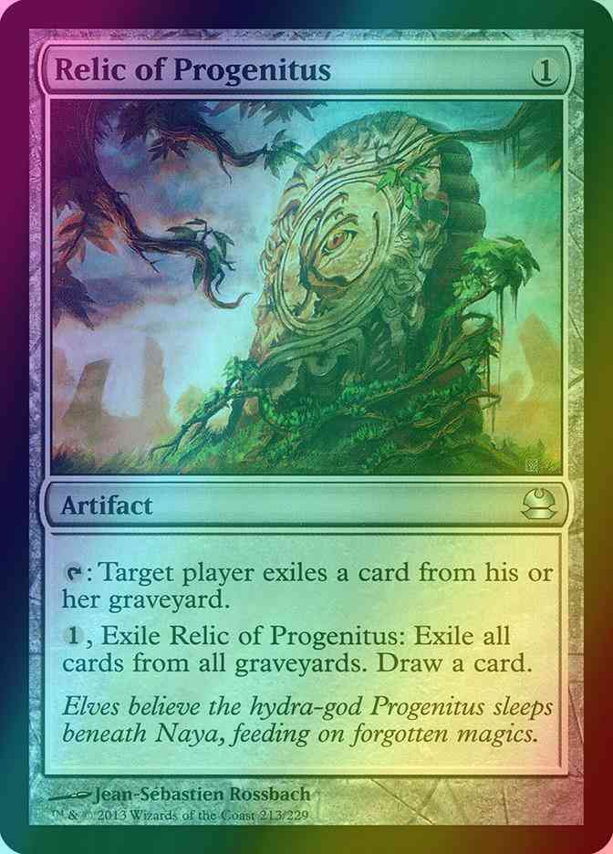 Relic of Progenitus [213] [Modern Masters] [Foil]  Face to Face Games