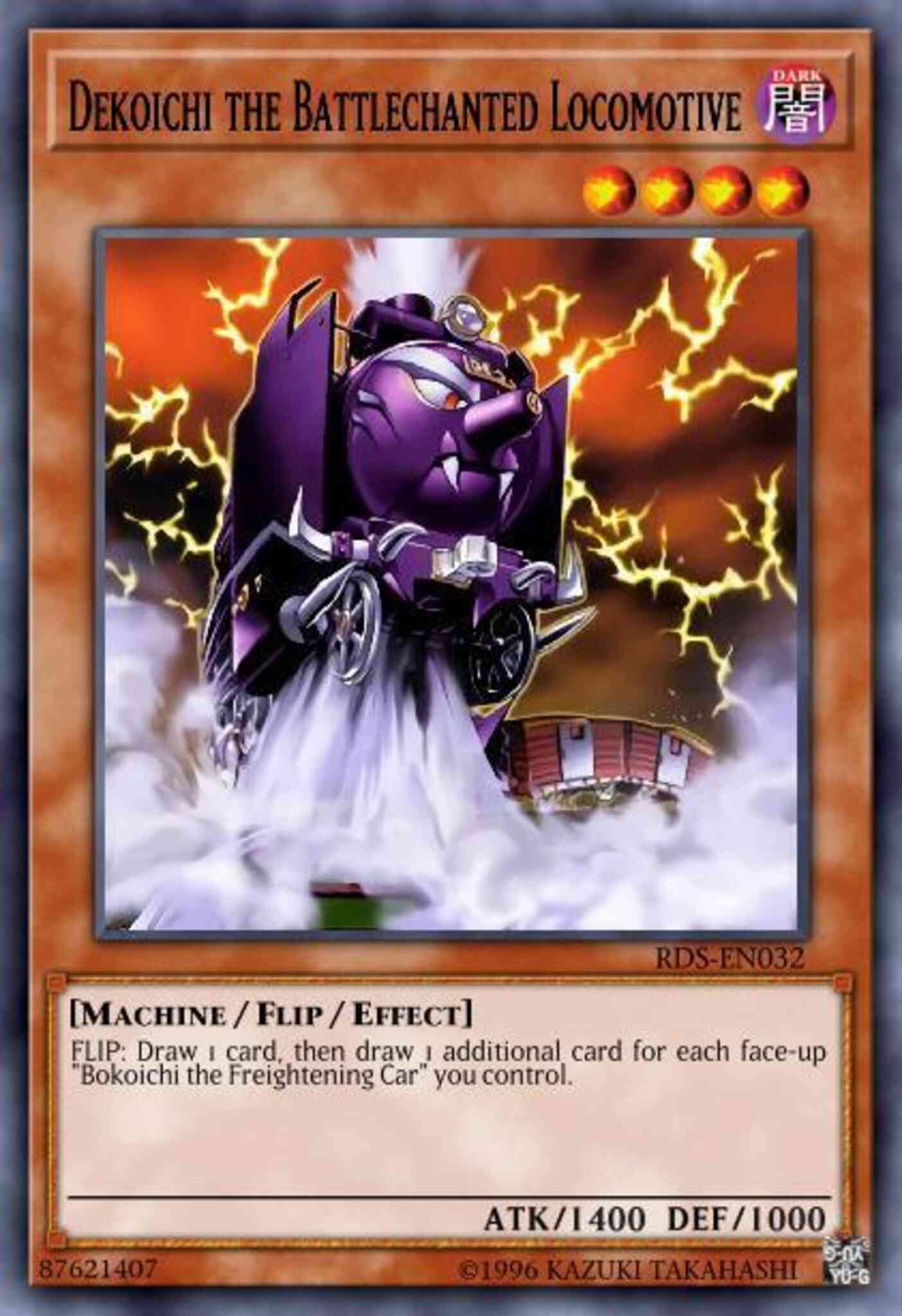 Dekoichi the Battlechanted Locomotive - BP01-EN189 - Starfoil Rare - Unlimited