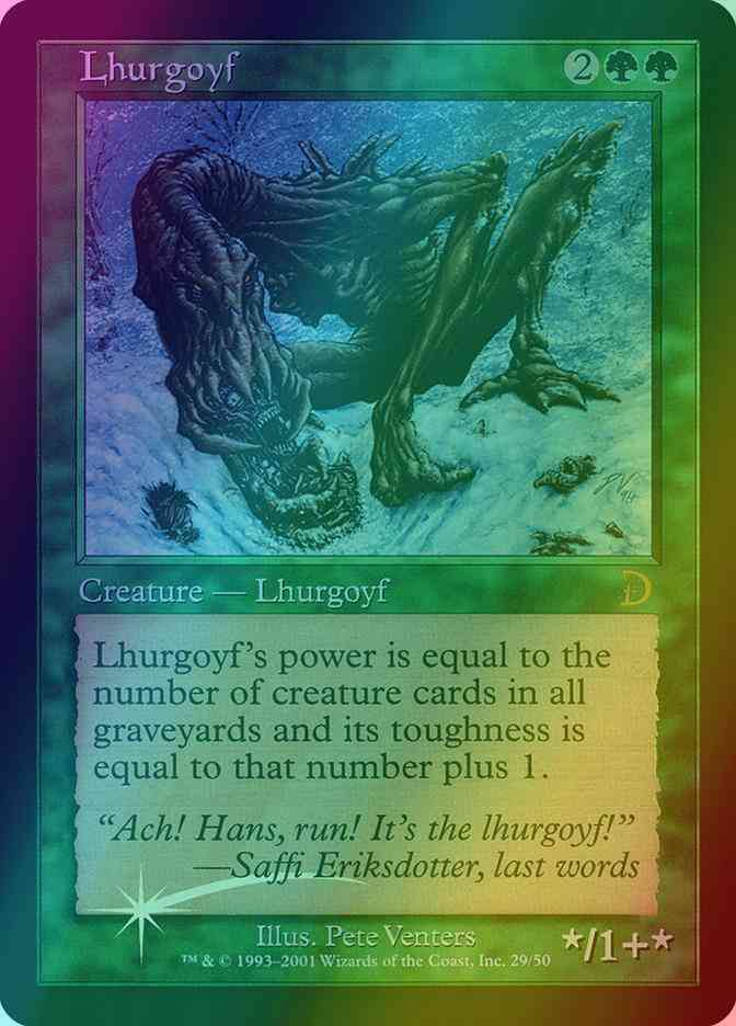 Lhurgoyf [29] [Promo] [Deckmasters] [Foil] – Face to Face Games