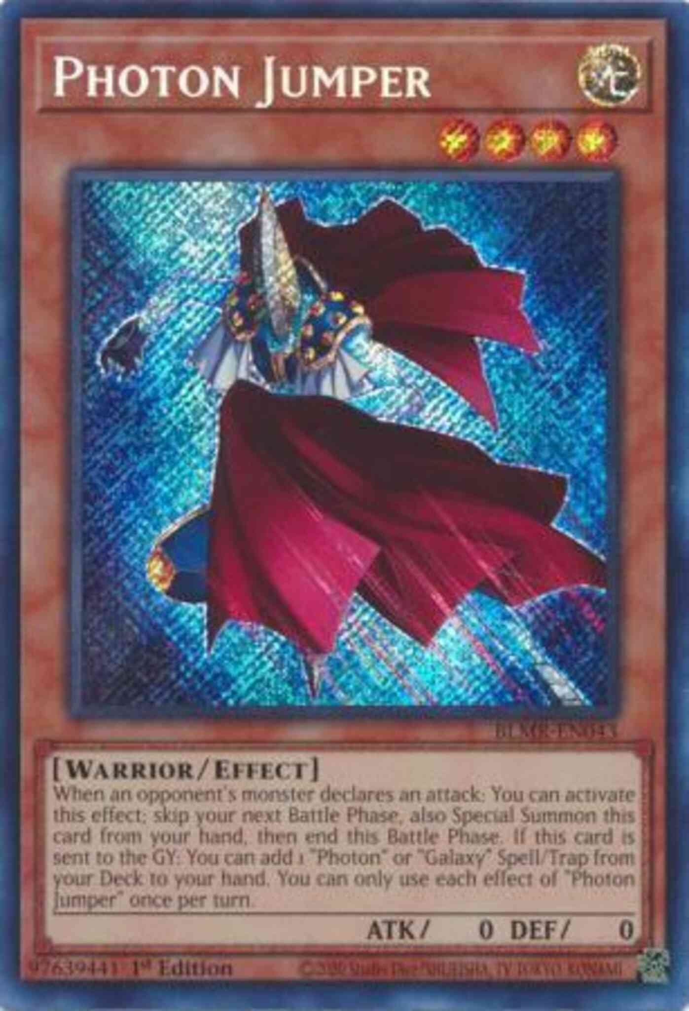 Photon Jumper - BLMR-EN043 - Secret Rare - 1st Edition