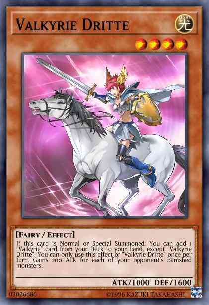 Valkyrie Dritte - SHVA-EN001 - Super Rare - 1st Edition