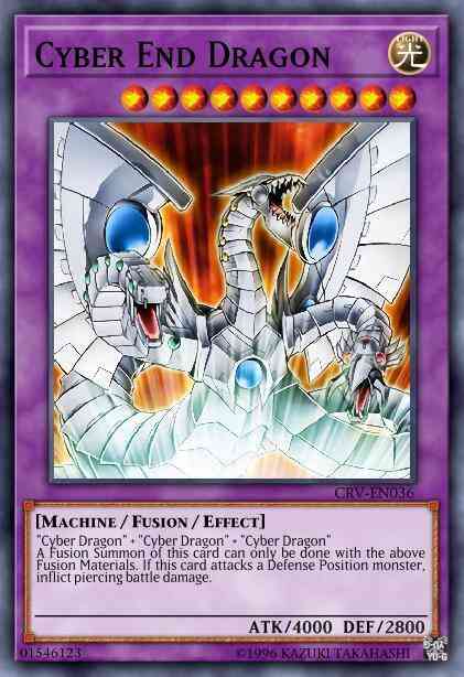 Cyber End Dragon - DP04-EN012 - Rare - 1st Edition