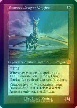 Ramos, Dragon Engine [47] [Retro Frame] [The Brothers' War Retro Artifacts]  [Foil] – Face to Face Games