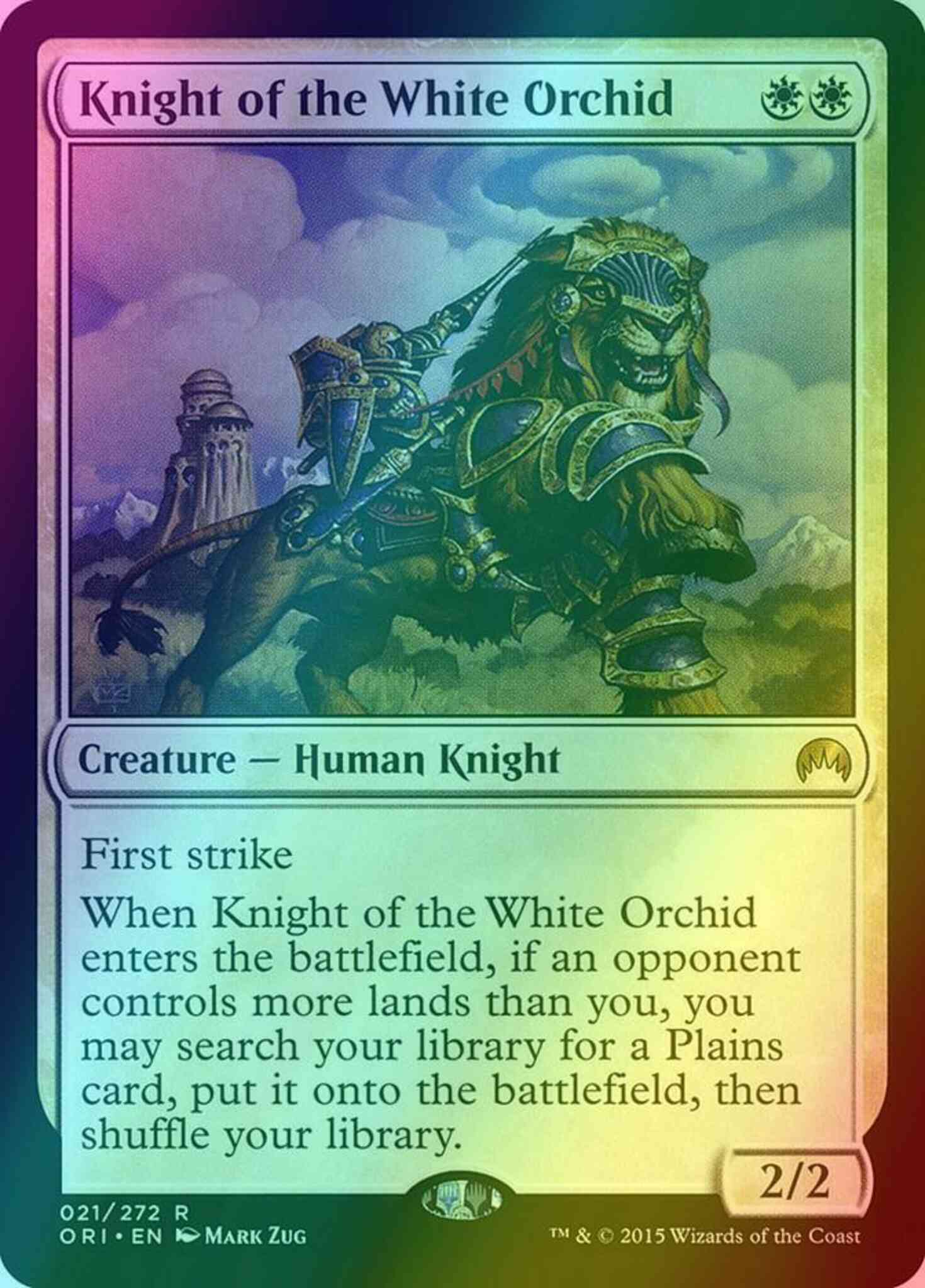Knight of the White Orchid [21] [Magic Origins] [Foil] – Face to Face Games