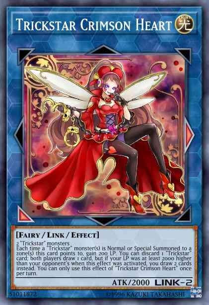 Trickstar Crimson Heart - SAST-ENSE3 - Super Rare - Limited