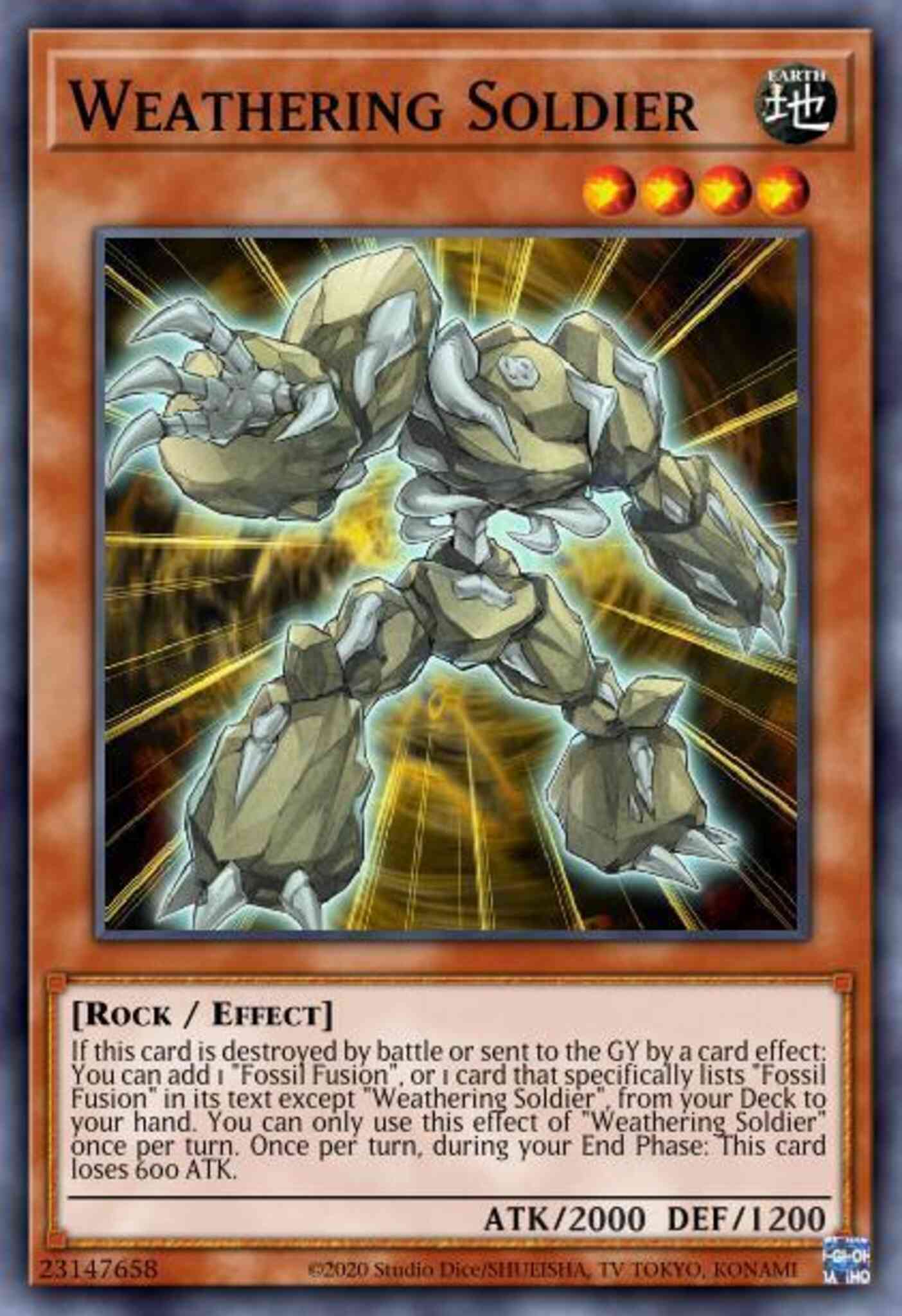 Weathering Soldier - BLAR-EN005 - Secret Rare - 1st Edition