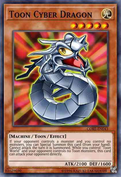 Toon Cyber Dragon - MP16-EN074 - Rare - Unlimited