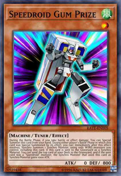 Speedroid Gum Prize - MP17-EN175 - Common - 1st Edition
