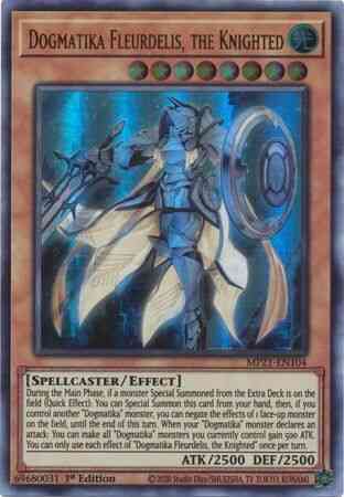 Dogmatika Fleurdelis, the Knighted - MP21-EN104 - Ultra Rare - 1st Edition