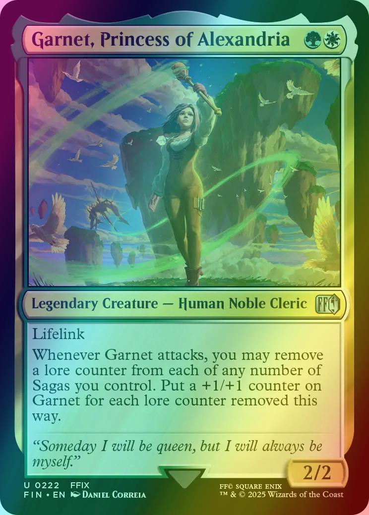 Garnet, Princess of Alexandria [222] [FINAL FANTASY] [Foil] – Face to Face Games