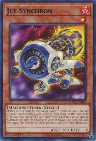 Jet Synchron - MZMI-EN044 - Rare - 1st Edition