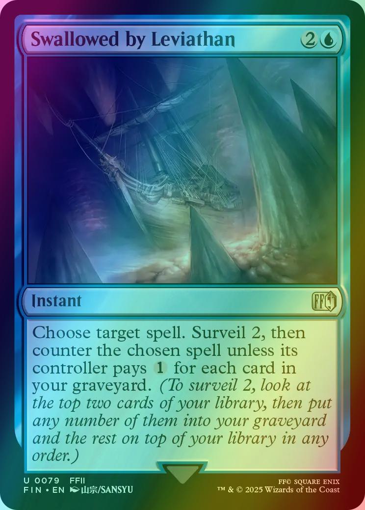 Swallowed by Leviathan [79] [FINAL FANTASY] [Foil] – Face to Face Games