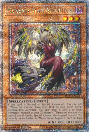 Mementotlan Angwitch - RA04-EN048 - Quarter Century Secret Rare - 1st Edition
