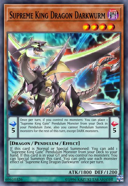 Supreme King Dragon Darkwurm - MACR-EN019 - Common - Unlimited