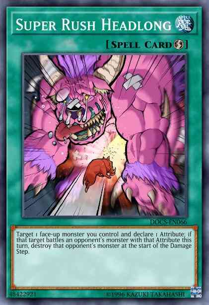 Super Rush Headlong - MP16-EN152 - Common - 1st Edition