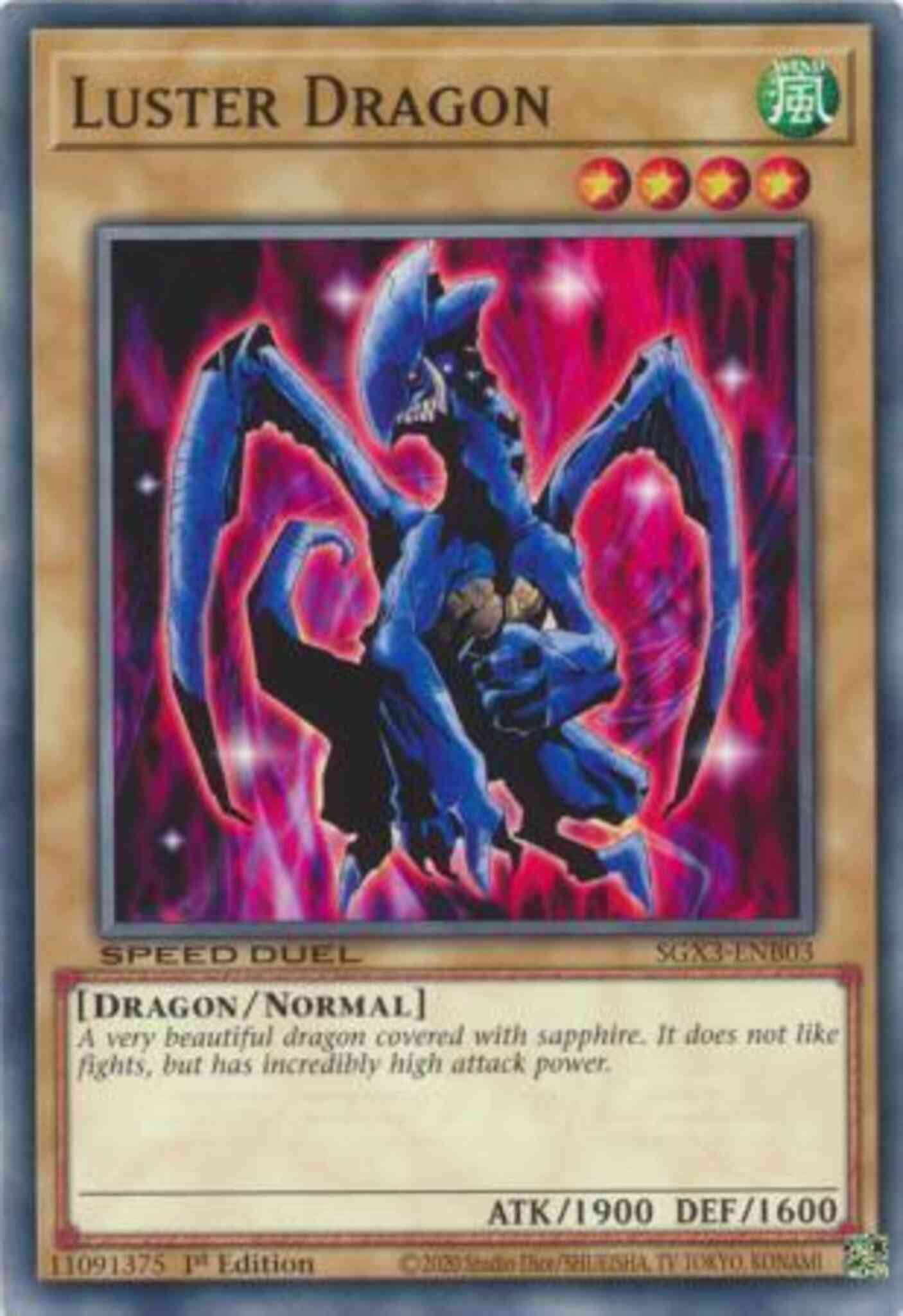 Luster Dragon - SGX3-ENB03 - Common - 1st Edition