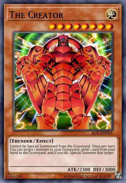 The Creator - RDS-EN005 - Ultimate Rare - Unlimited