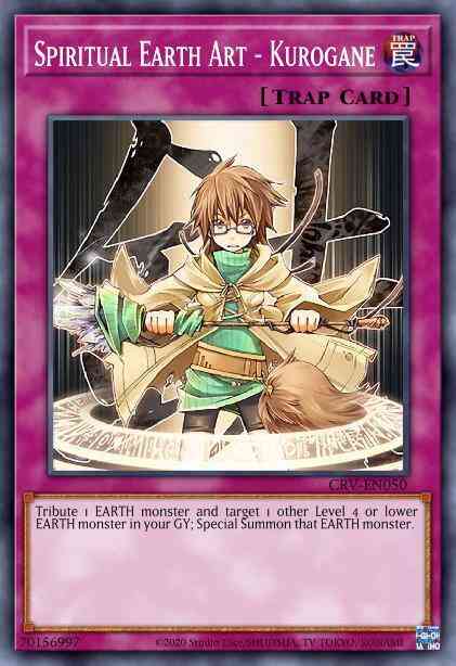 Spiritual Earth Art - Kurogane - CRV-EN050 - Common - 1st Edition