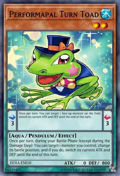 Performapal Turn Toad - DUEA-EN010 - Rare - Unlimited
