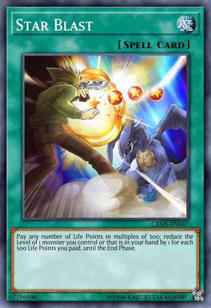 Star Blast - BP02-EN154 - Mosaic Rare - 1st Edition