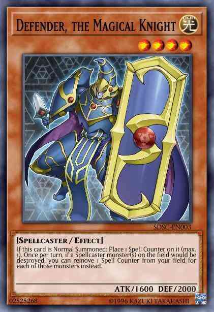 Defender, the Magical Knight - BP03-EN054 - Common - 1st Edition