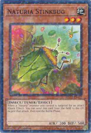 Naturia Stinkbug - HAC1-EN112 - Duel Terminal Normal Parallel Rare - 1st Edition