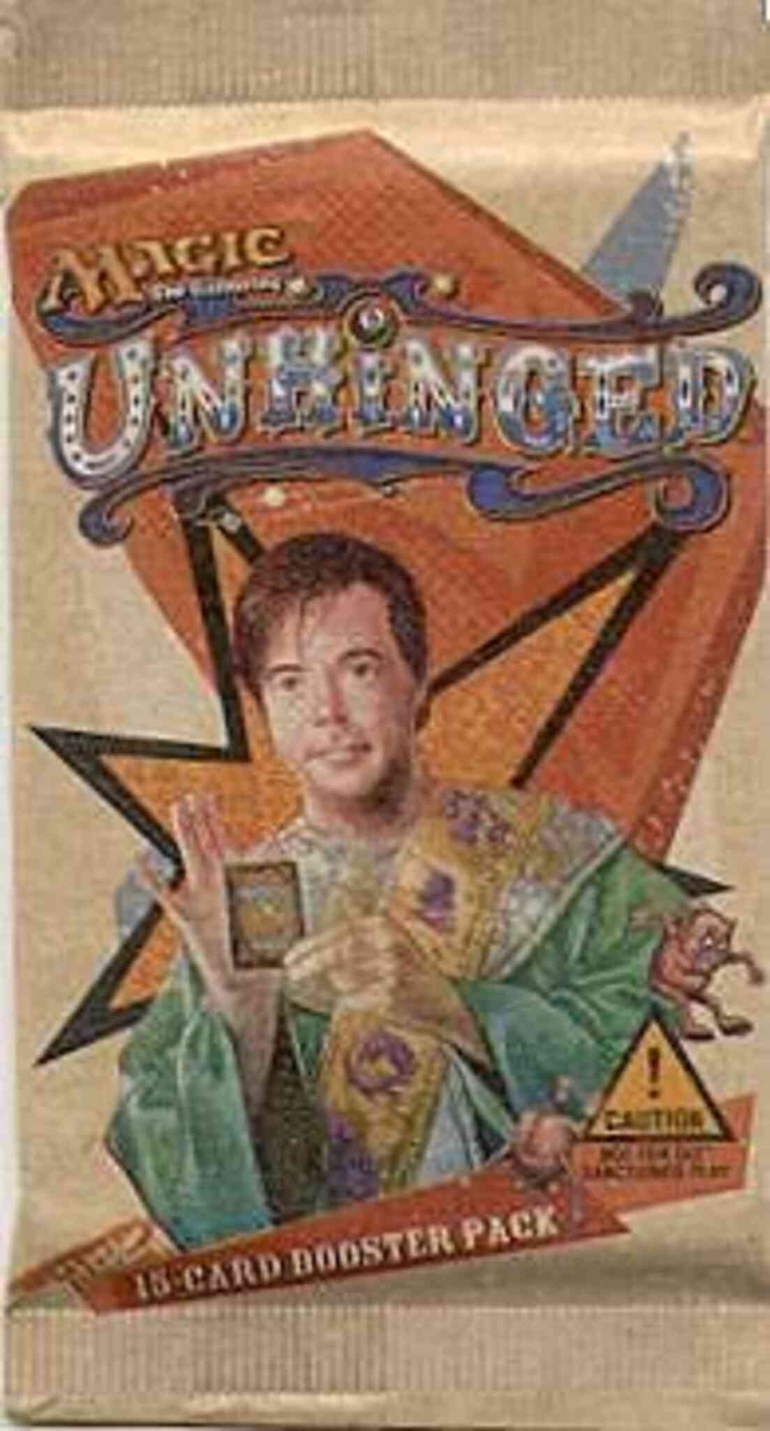 booster box of unhinged Unhinged Booster Pack – Face to Face Games