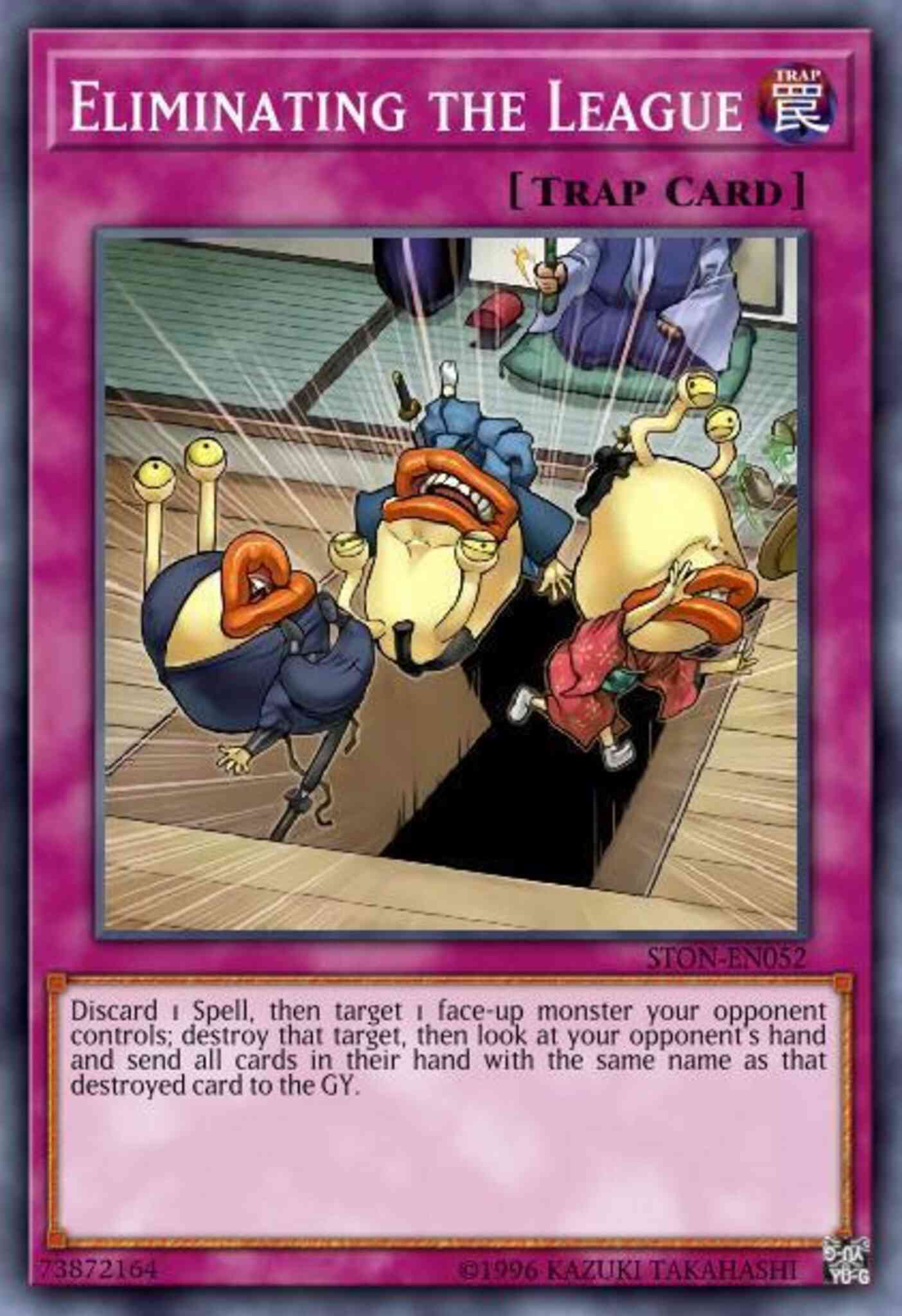 Eliminating the League - STON-EN052 - Rare - 1st Edition