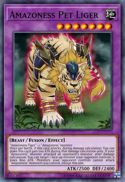 Amazoness Pet Liger - MP18-EN166 - Common - 1st Edition