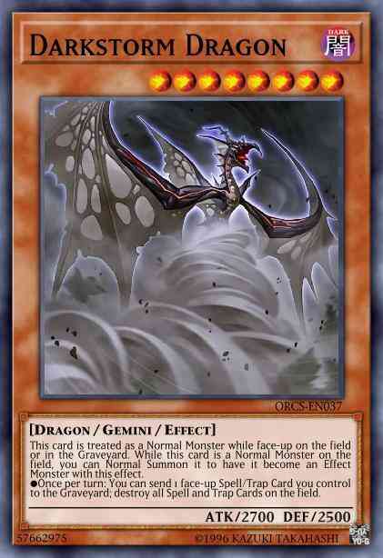 Darkstorm Dragon - ORCS-EN037 - Super Rare - Unlimited